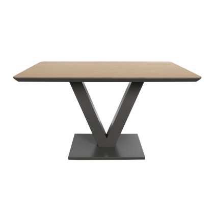 Loki Earth Industrial Compact Dining Table