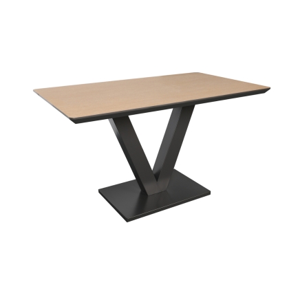 Loki Earth Industrial Compact Dining Table