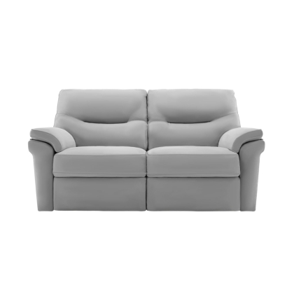 G Plan Seattle Leather 2 Seater Sofa