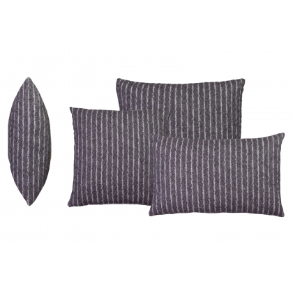 Scatter Cushion in Braid Grey