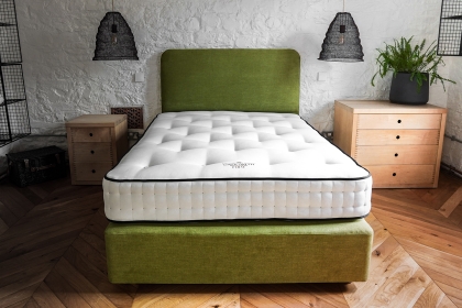 The Celtic Bed Company Cadgwith Padded Top Shallow Divan Bed