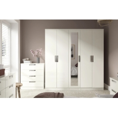 Milly High-Gloss 4 Drawer Chest of Drawers