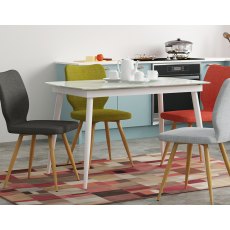Riviera Extending Dining Table Set - 160 to 200cm