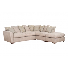 Atlantia Corner Chaise Sofa With Scatter Back