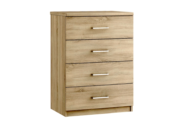 Maysons Furniture Malena 4 Drawer Midi Chest of Drawers