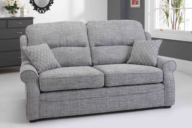 The Furniture Company Tuscany 3 Seater Sofa with 2 Cushions