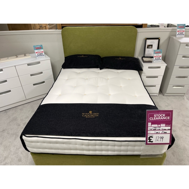 Store Clearance Items Cadgwith 4'6 Double Divan and Tintagel Headboard