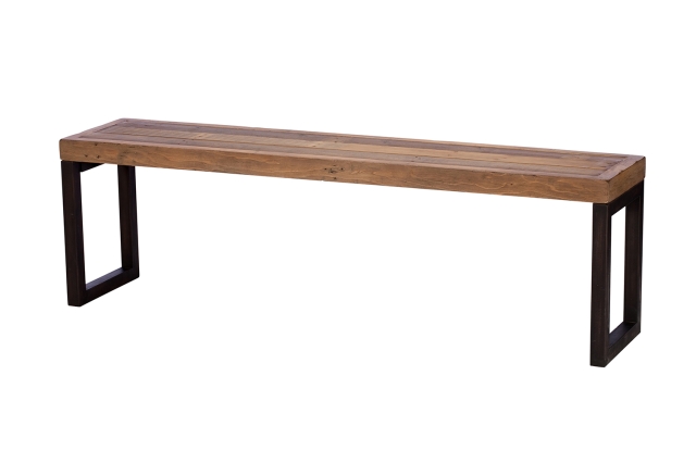 Baker Furniture Grant Reclaimed Wood 155cm Bench