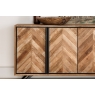 Baker Furniture Canada Reclaimed Teak Wood Wide Sideboard