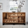 Baker Furniture Grant Reclaimed Wood Wide Sideboard