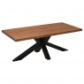 Baker Furniture Samba Solid Oak 240cm Holburn Star Base Dining Table