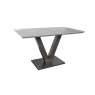 Classic Furniture Loki Earth Industrial Compact Dining Table