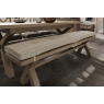 Kettle Interiors Smoked Oak Cushion For Bench - Cushion Only