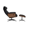 Global Furniture Alliance (G.F.A.) Nordic Swivel Chair and Stool