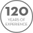 120 YEARS OF EXPERIENCE