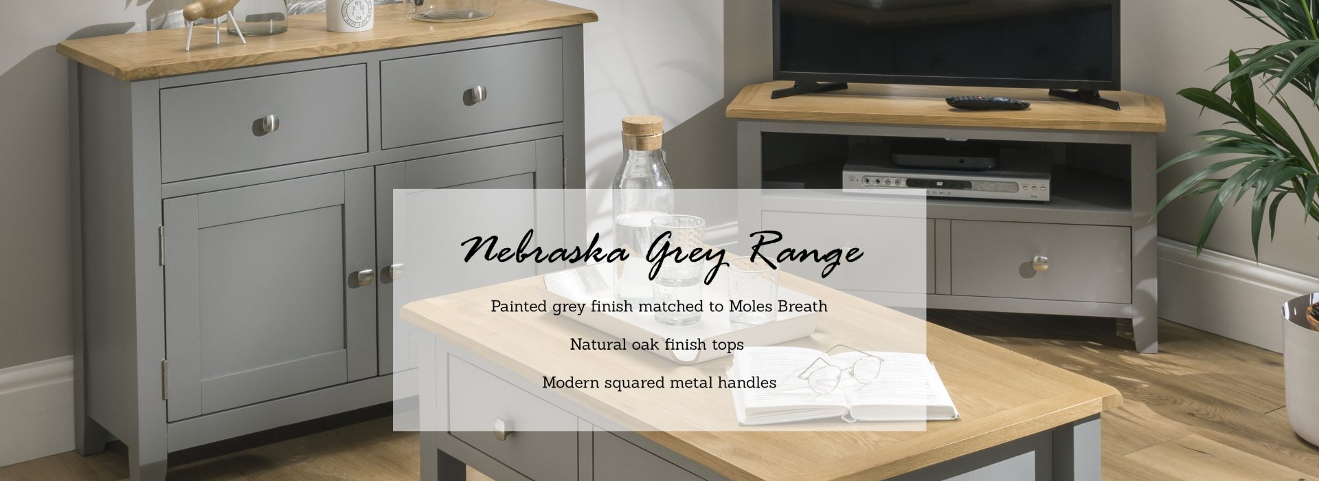 Nebraska Dark Grey Oak