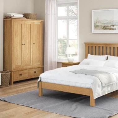 Salisbury Lite Bedroom - Oak