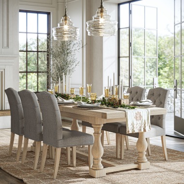 Normandy White Wash Dining