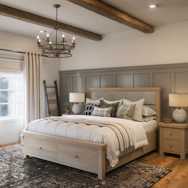 Normandy White Wash Bedroom