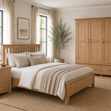 Devon Solid Oak Bedroom