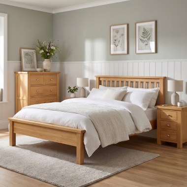 Dorset Light Oak - Bedroom