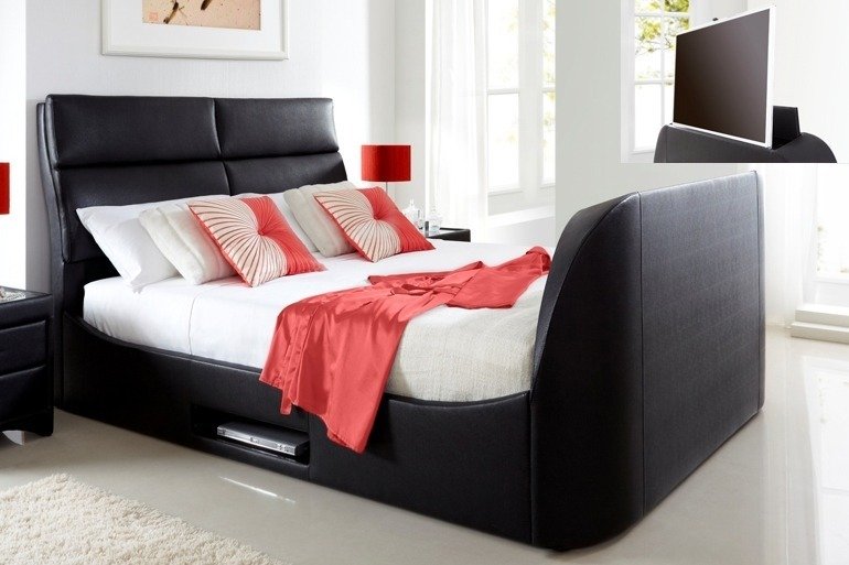 The Wyoming TV Bed Frame The Wyoming TV Bed Frame