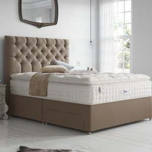 Relyon Classic Natural Luxury Silk 2850 Divan Bed