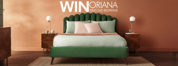 GIVEAWAY: Win Oriana King Size Bedframe T&Cs