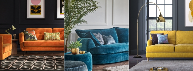 Brighten Your Living Room with a Colourful Sofa!