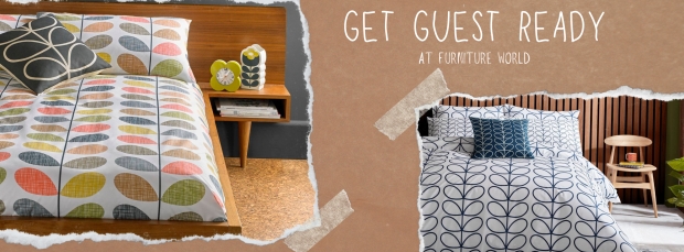 Get guest ready here at Furniture World 