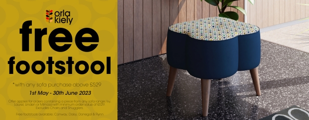 Orla Kiely Free Footstool Offer