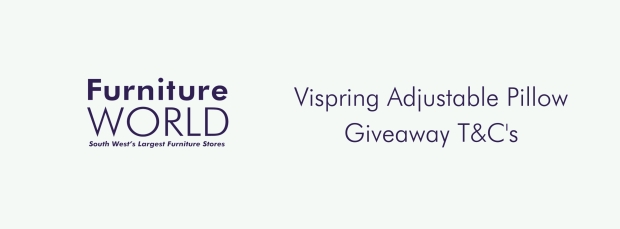 Vispring Adjustable Pillow Giveaway T&C's