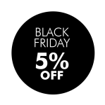 Black Friday 5% OFF
