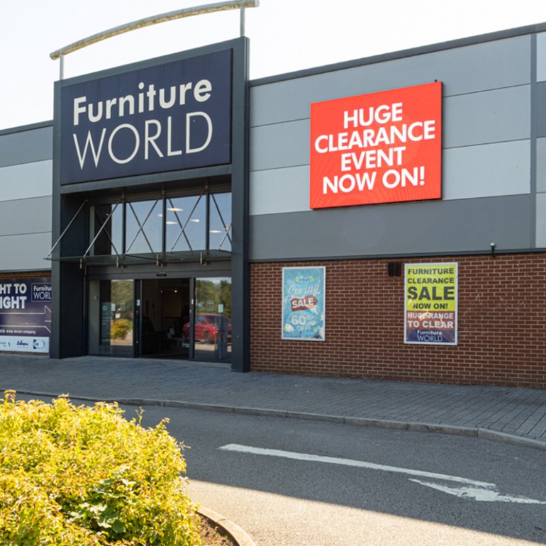 Furniture World Plymouth Store