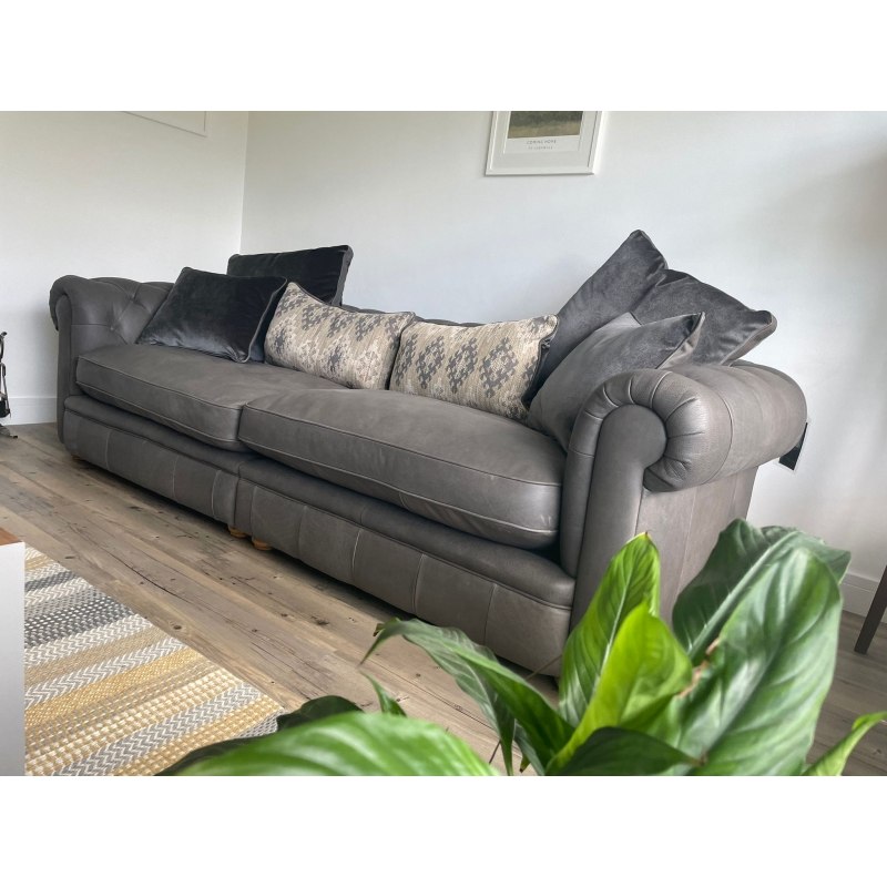 Alexander & James Retreat Leather Midi Sofa Furniture World