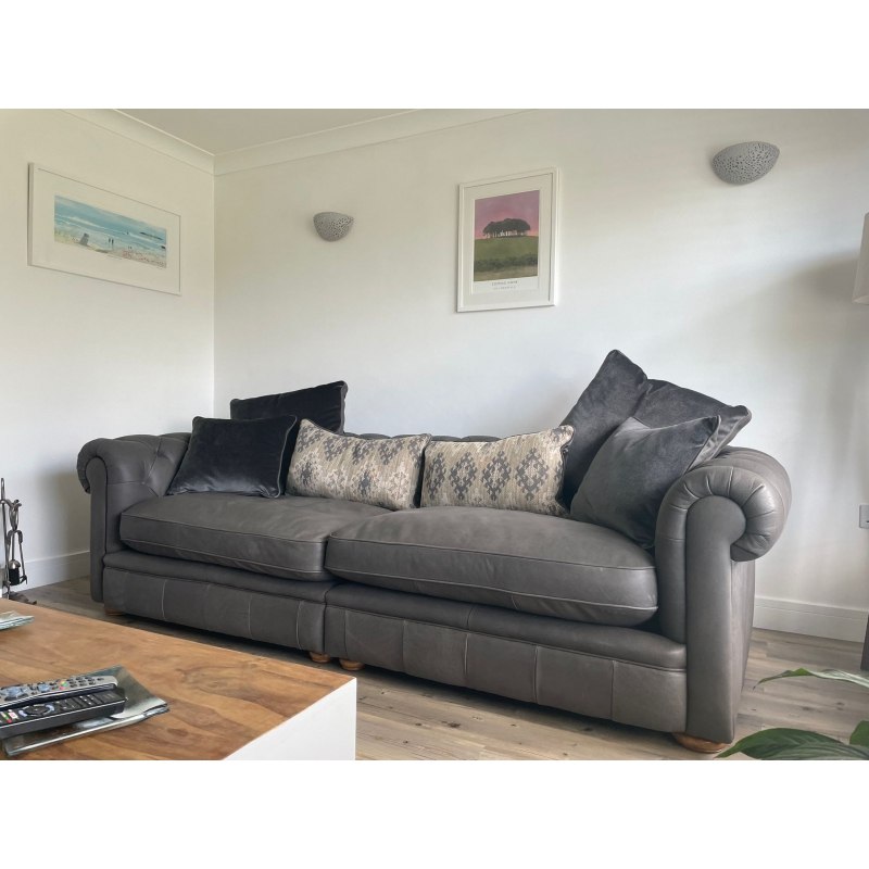 Alexander & James Retreat Leather Midi Sofa Furniture World