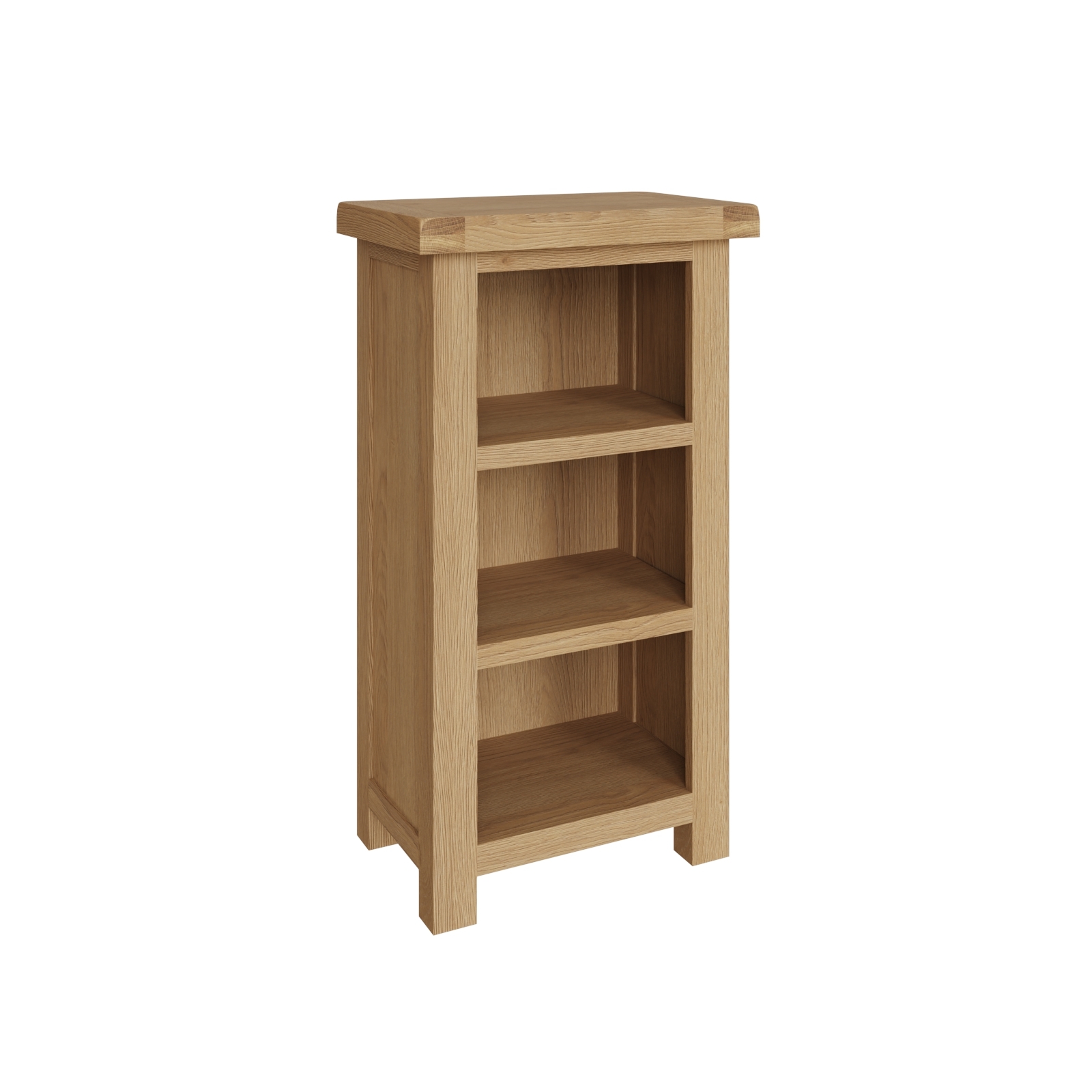 Canterbury oak shop bookcase