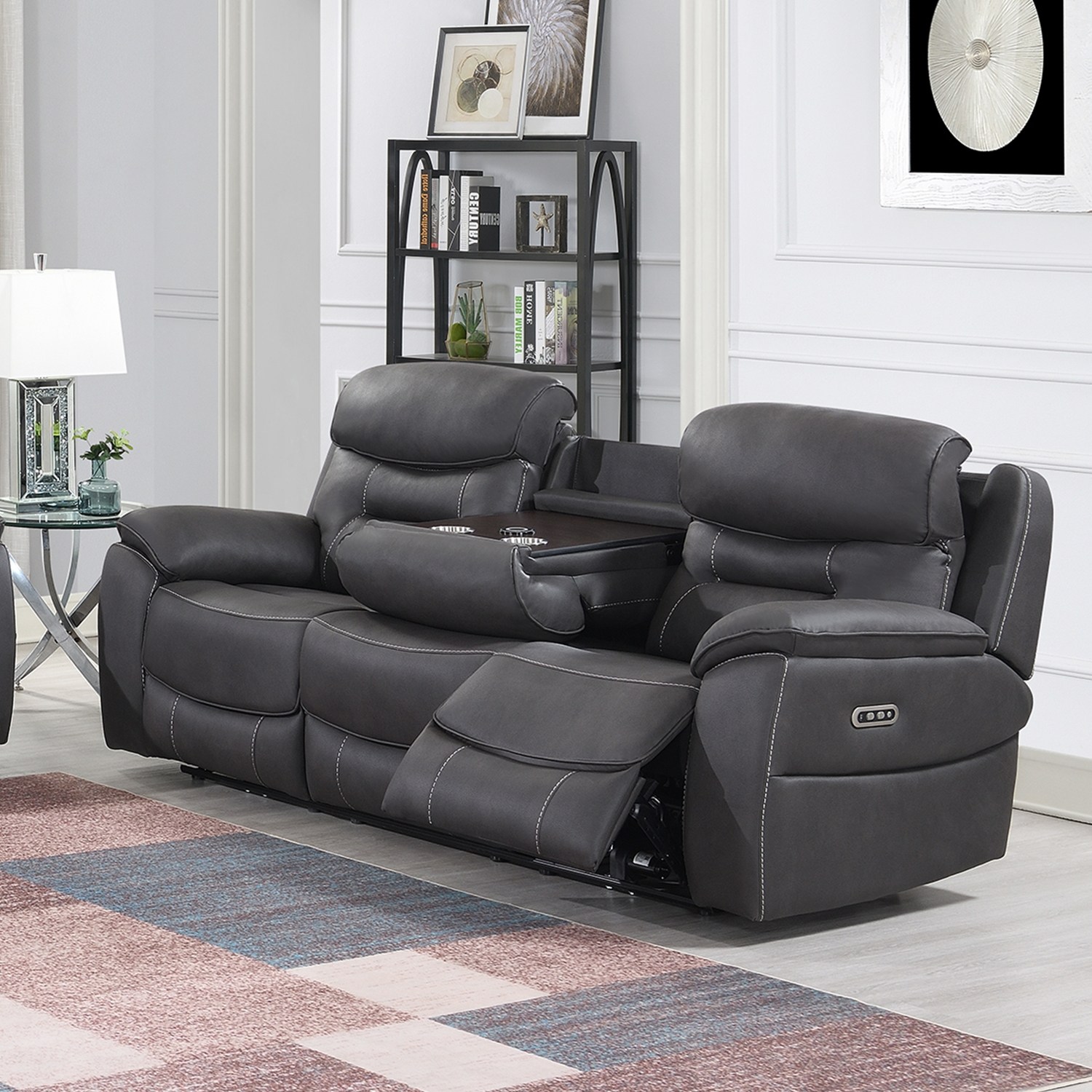 Series 3 Ultimate Smart Tech 3 Seater Power Recliner Sofa Furniture