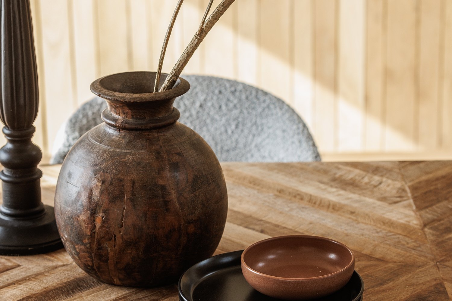 Canada Reclaimed Teak Wood 200cm Dining Table Furniture World