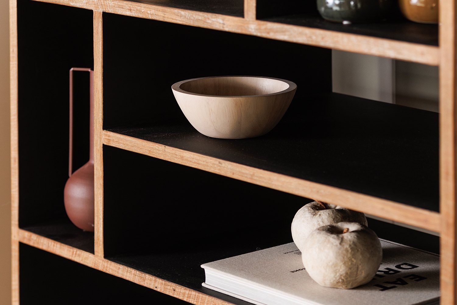 Canada Reclaimed Teak Wood Bookcase Furniture World