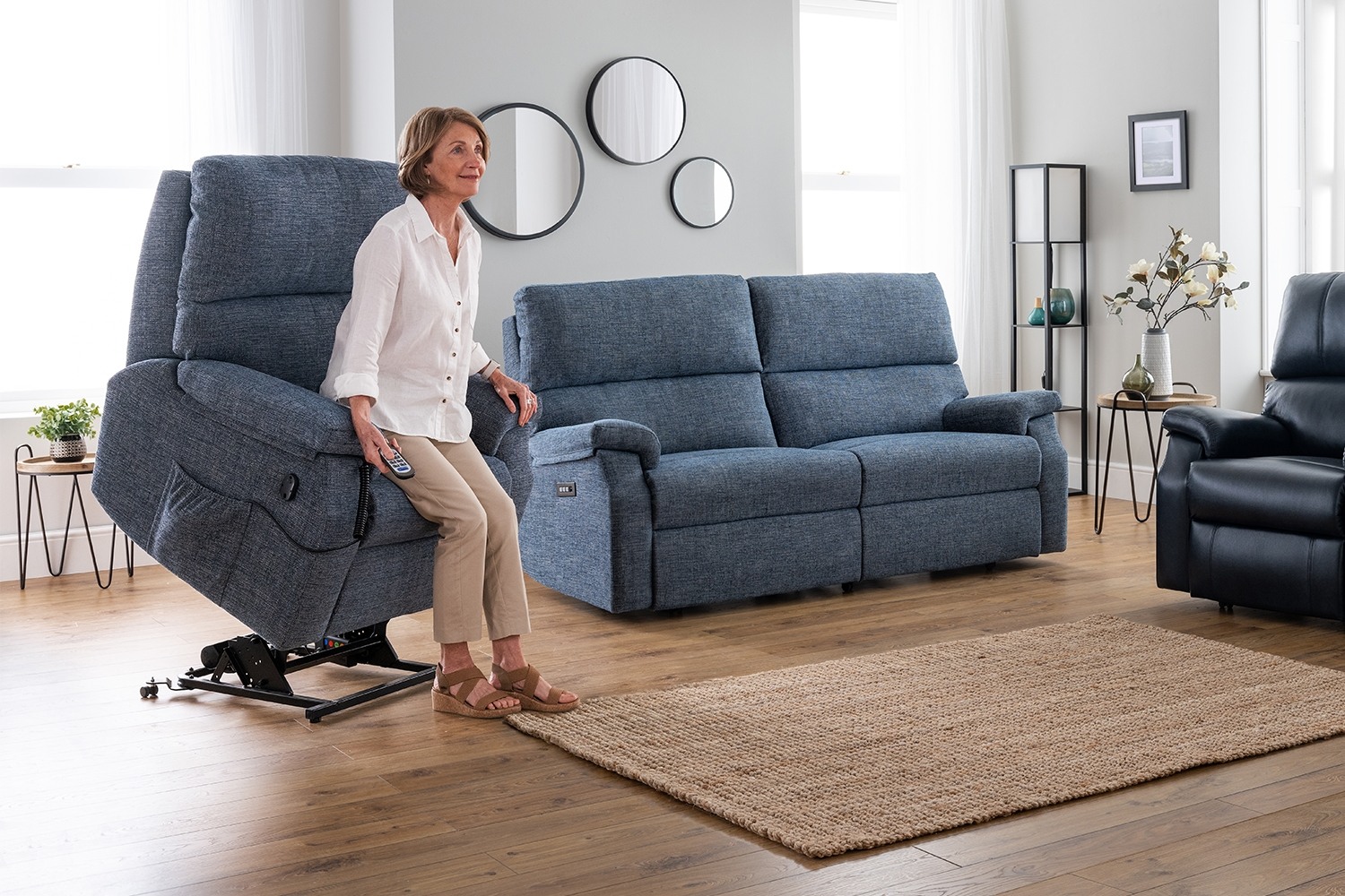 Celebrity Furniture Newstead Fabric Recliner Chair Furniture World