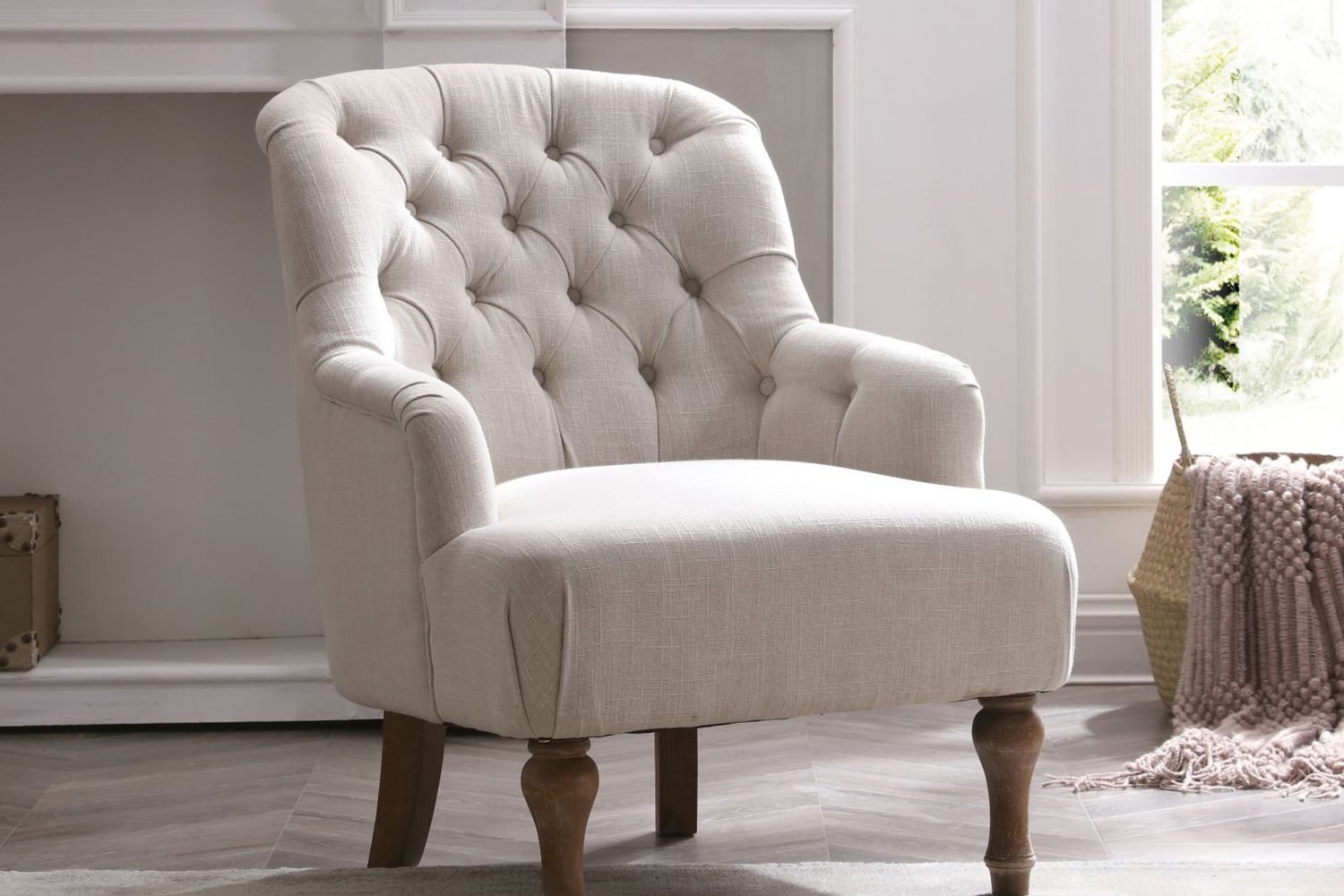 Betty Linen Occassional Chair Furniture World