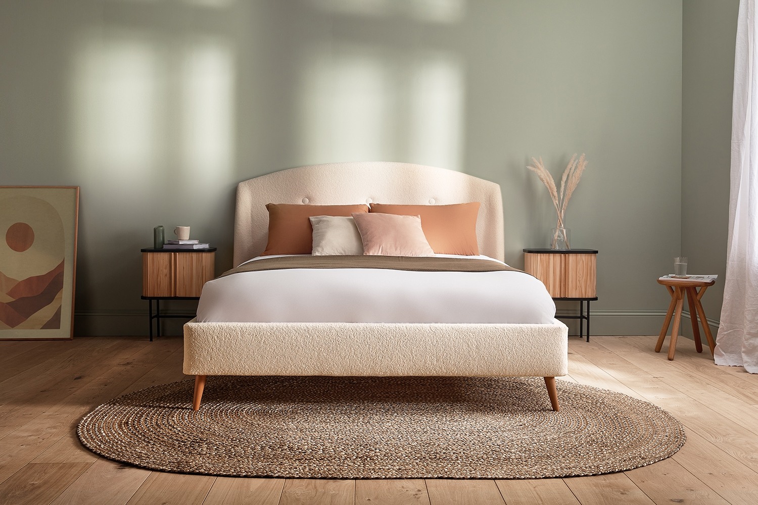 Silentnight Evana Upholstered Bed Frame Furniture World