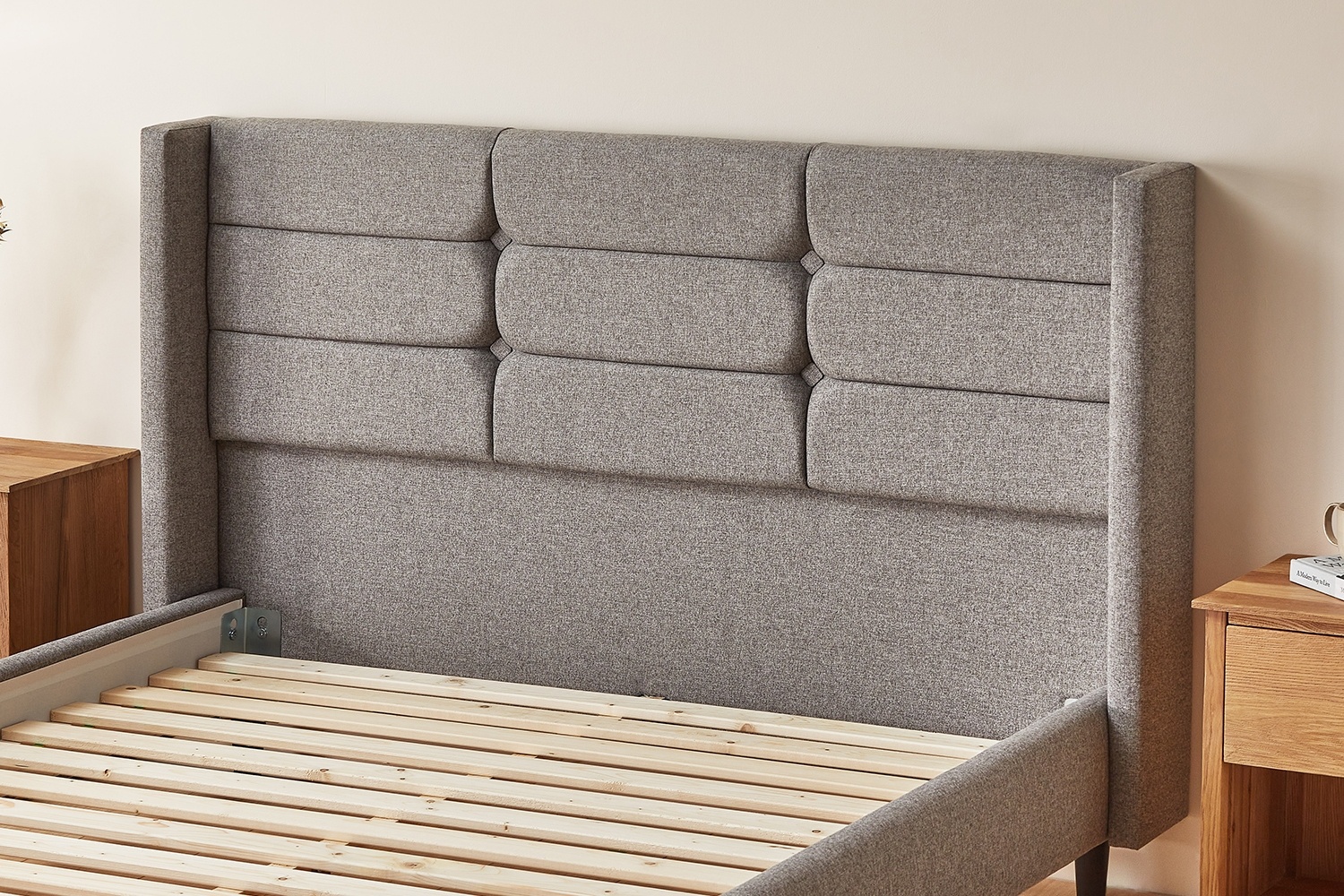 Silentnight Lilith Upholstered Bed Frame Furniture World