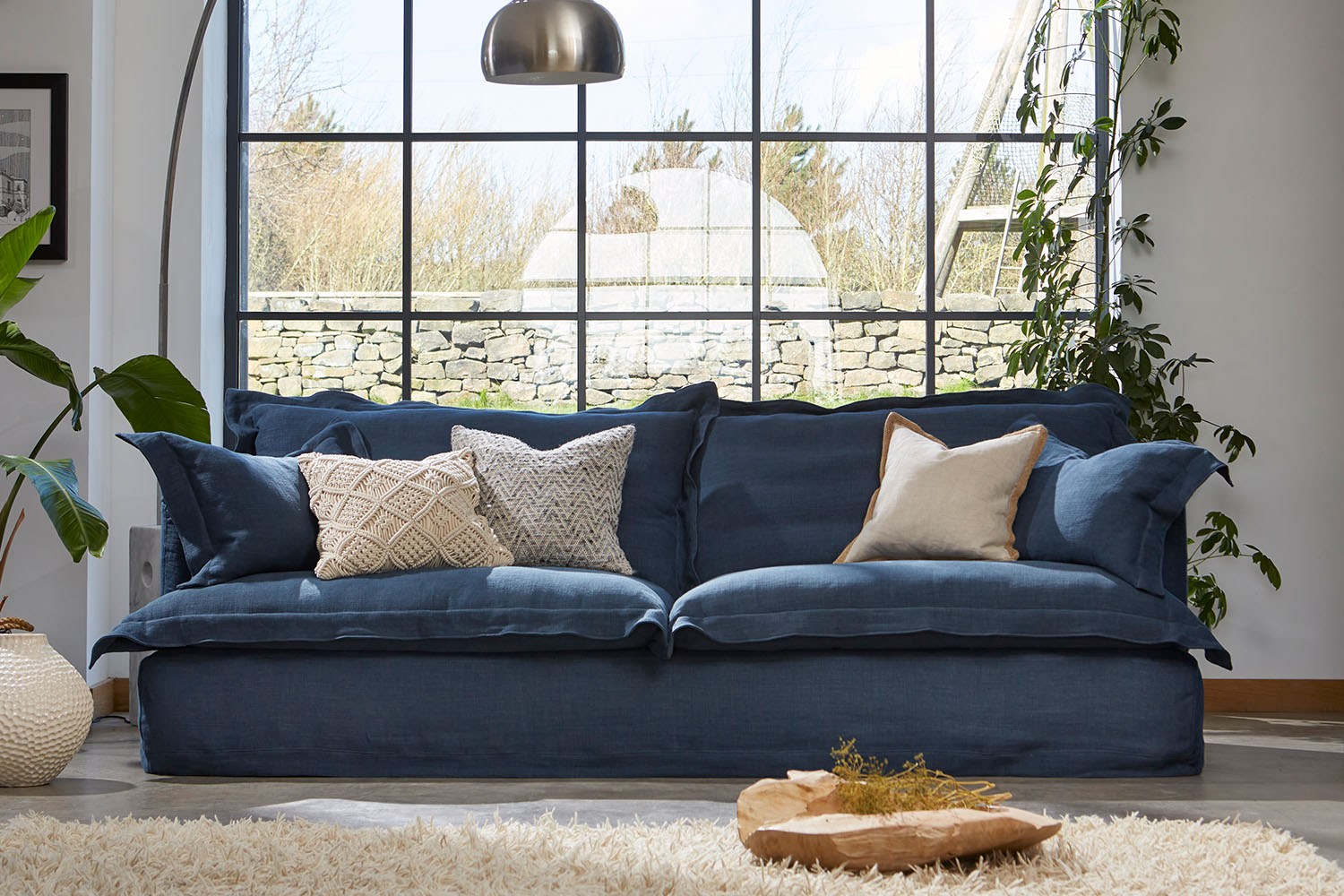 Tetrad Heritage Ava Loose Cover Grand Large Sofa | Furniture World