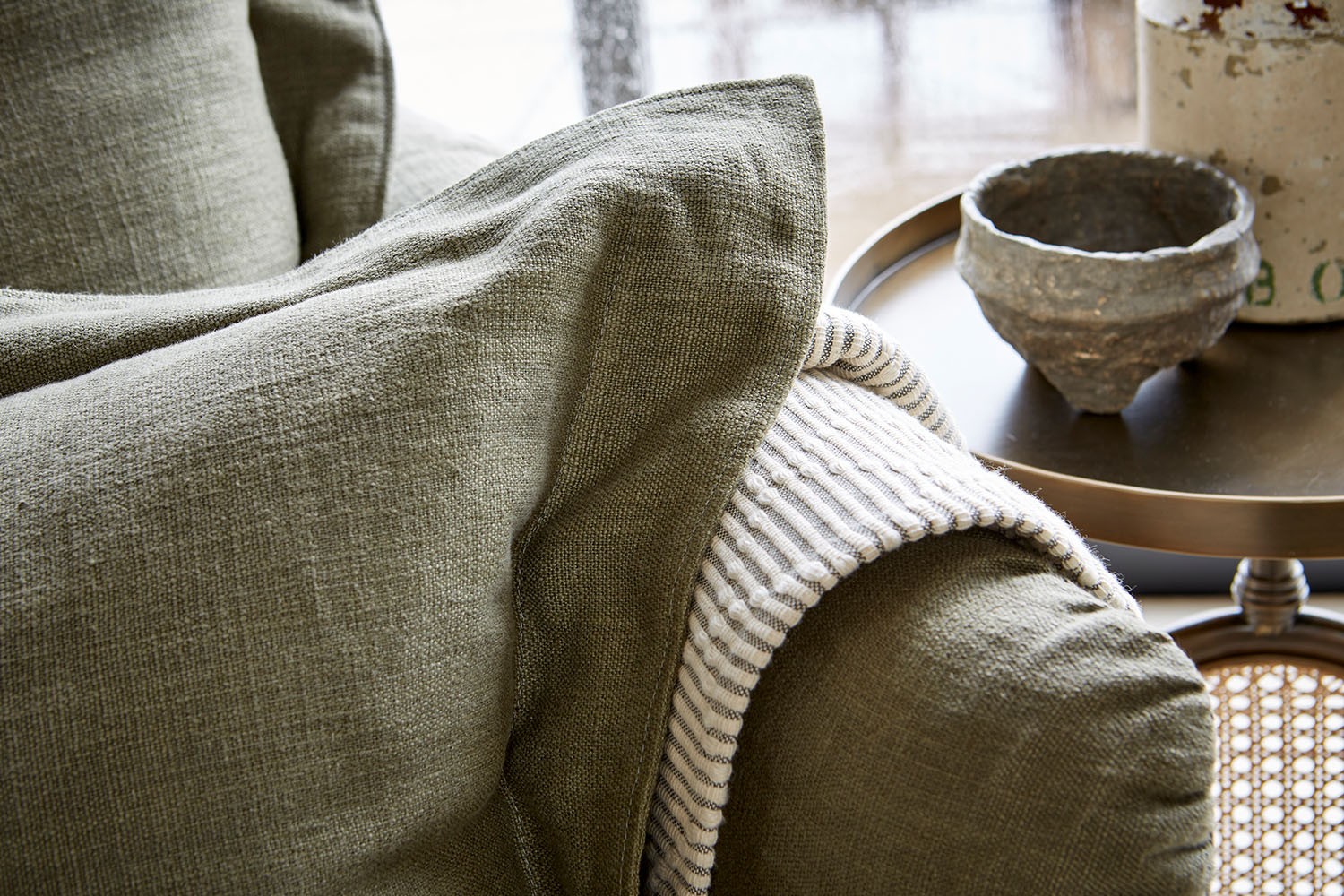Tetrad Heritage Ava Loose Cover Snuggler Chair | Furniture World