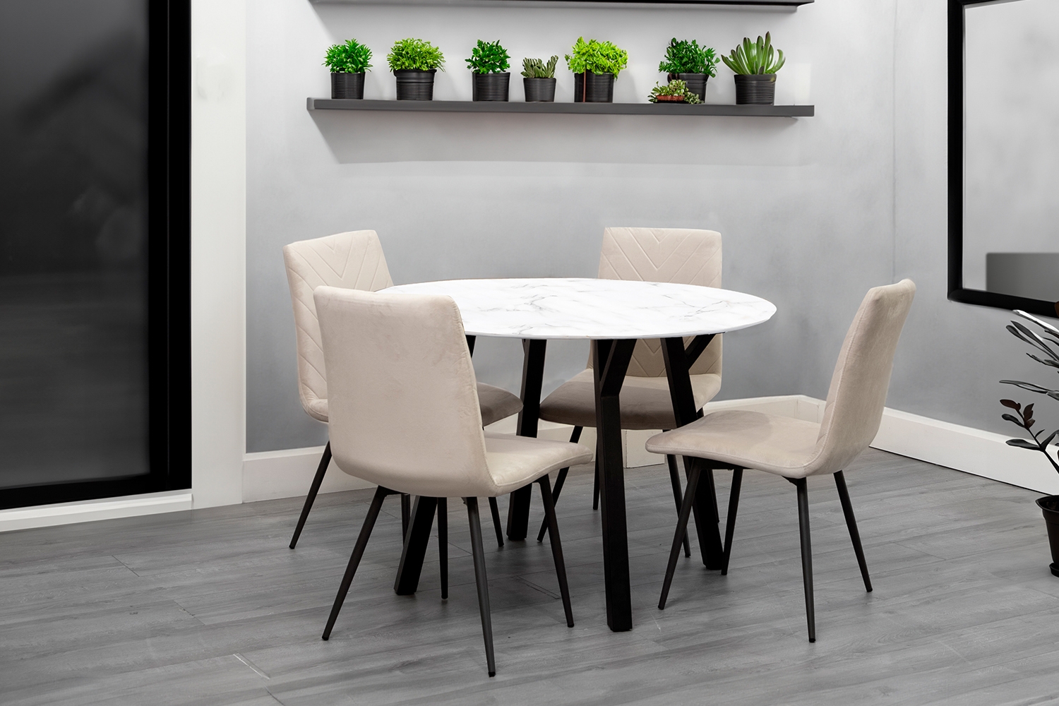 Fantastic furniture shop marble table