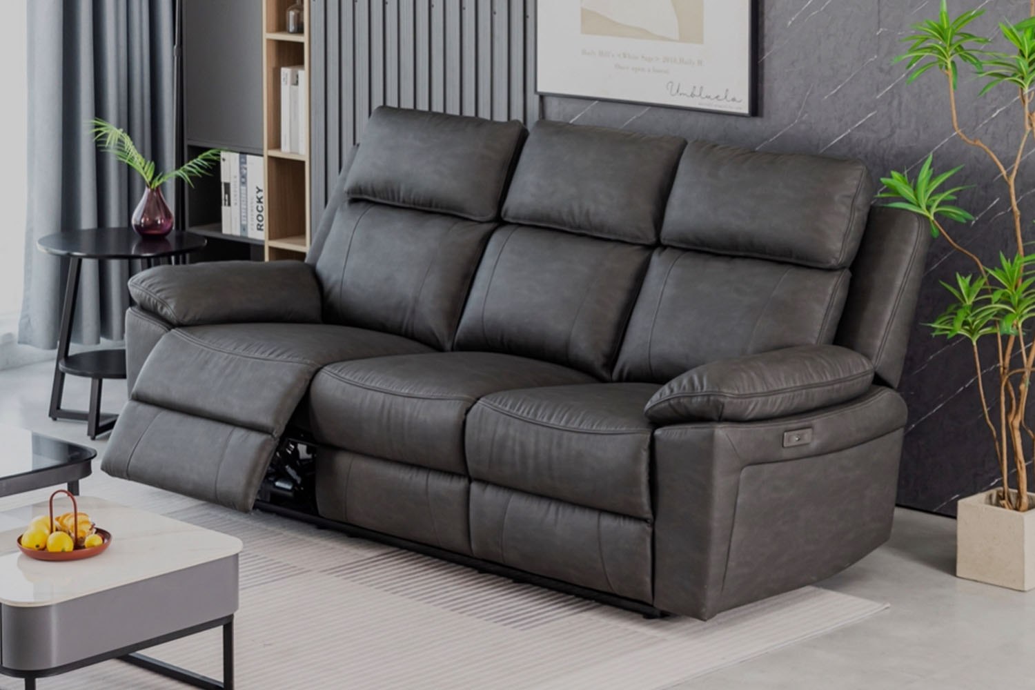 Series 5 Hunter Smart 3 Seater Power Recliner Sofa | Furniture World