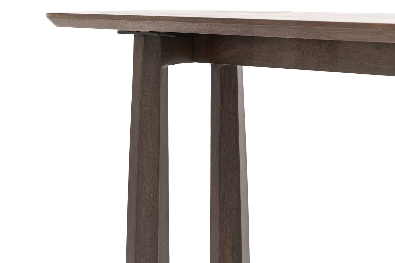 Gallery Direct Arc Walnut Mango Wood Arc Console Table | Furniture World