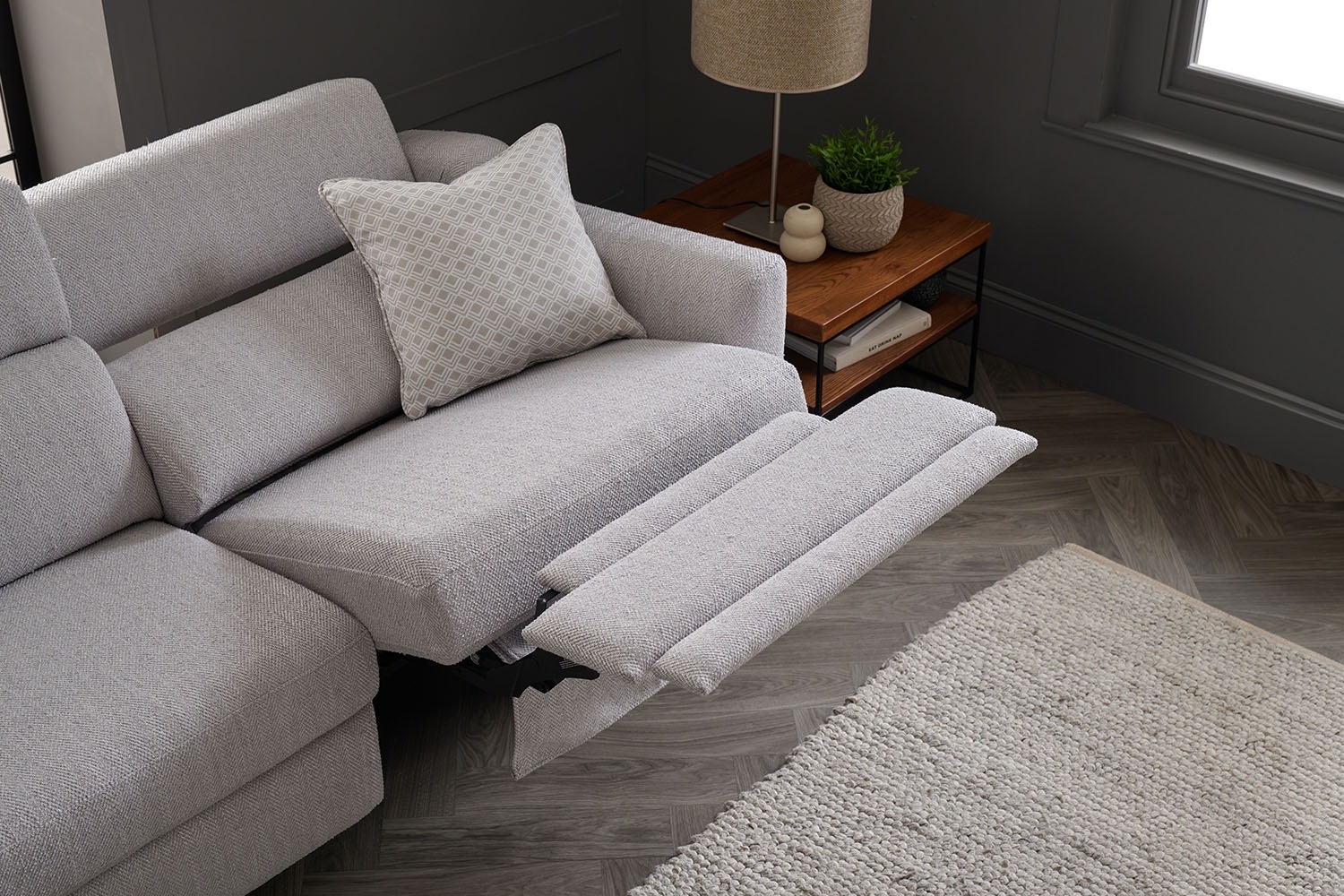 Otago Large Ultimate Cloud Zero Recliner 3 Seater Sofa | Furniture World